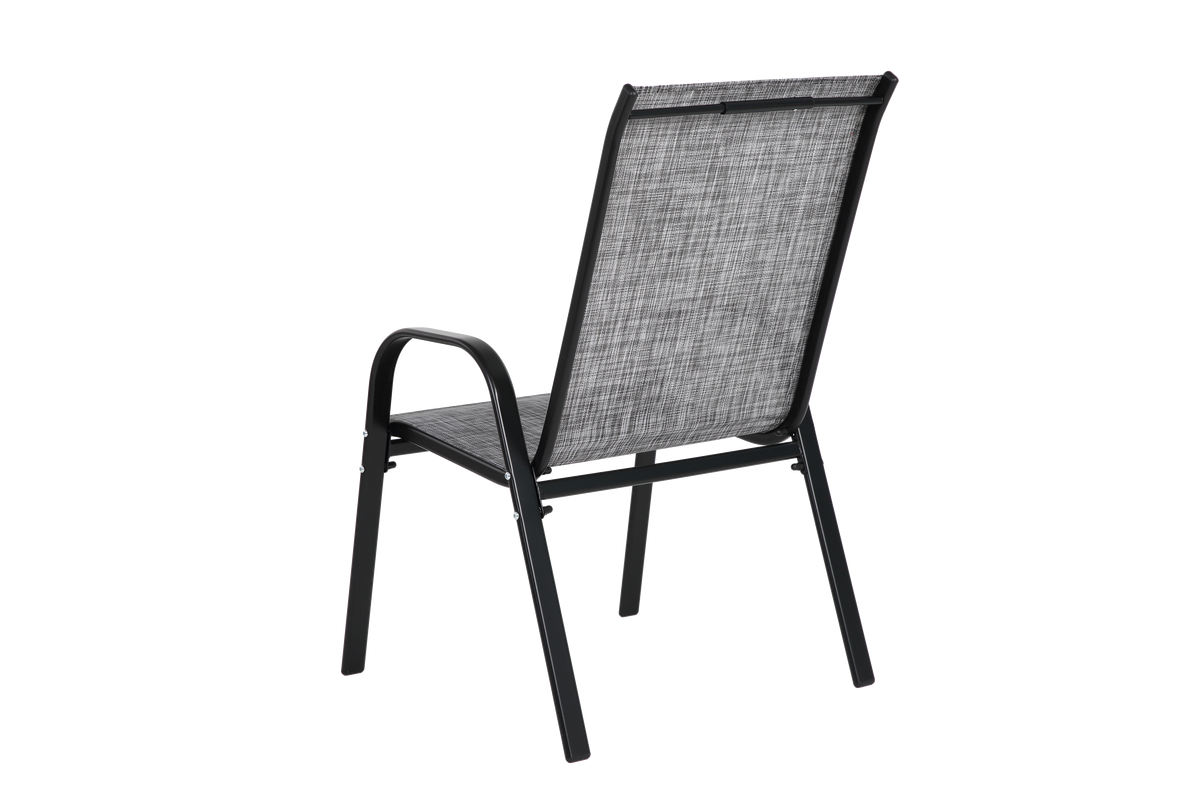 8 Piece Patio Chairs - Outdoor Camping Chairs with Breathable Fabric
