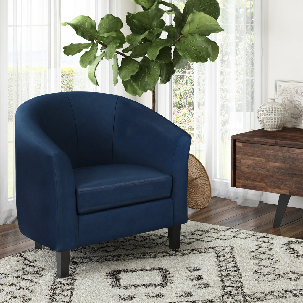 Austin 30 Inch Wide Tub Chair in Distressed