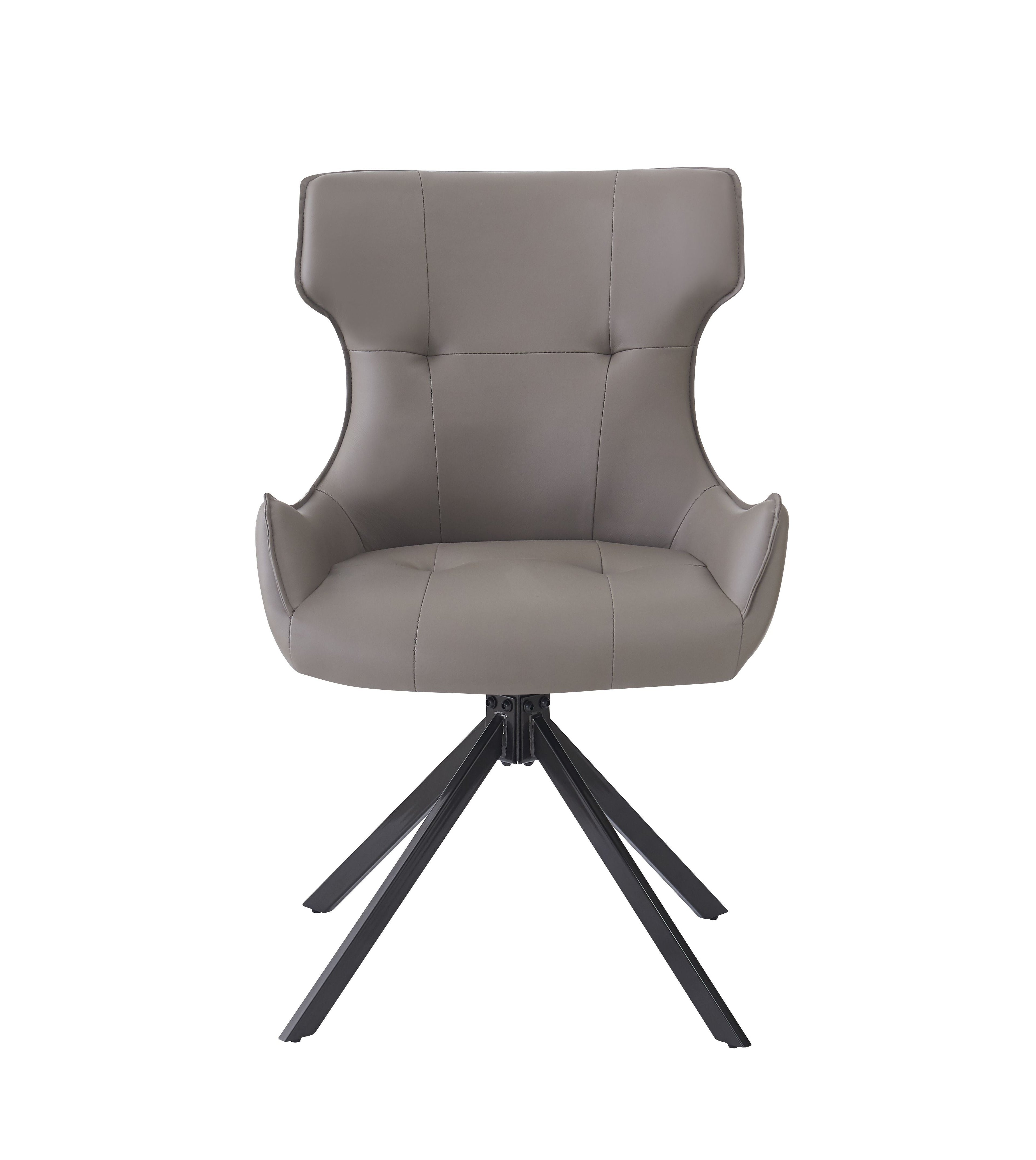 Damita Camel Synthetic Leather Dining Chair