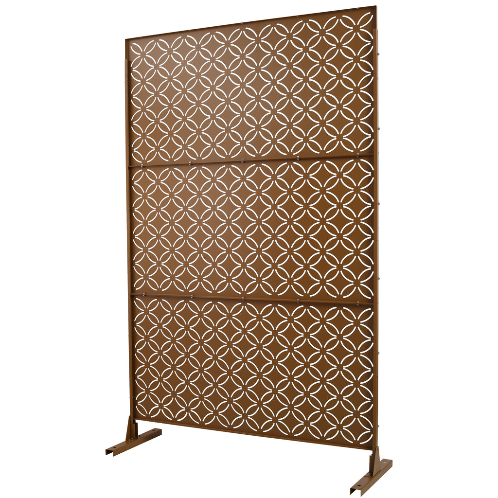 Freestanding Metal Privacy Screen