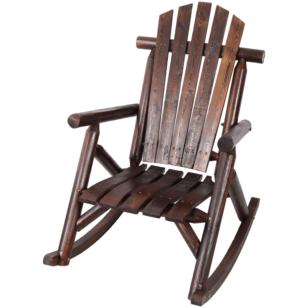 Wooden Porch Rocker Chair