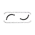 Cometic Gasket Cometic Chrysler 273/318/340 LA .188in Fiber Oil Pan Gasket Kit C5627-188
