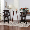Williams 27in Swivel Counter Height Bar Stool, Vintage