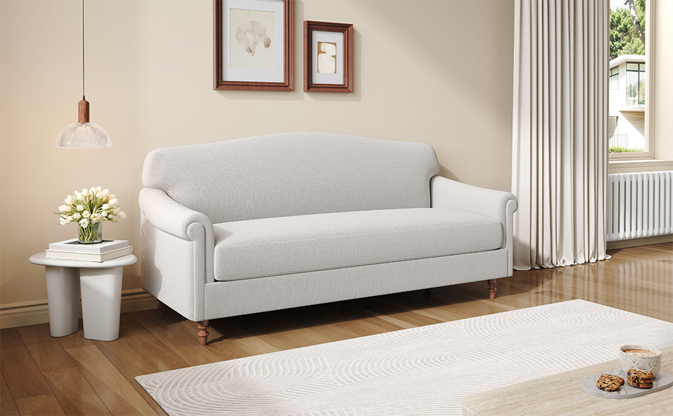 Modern Loveseat Sofa 77.5"
