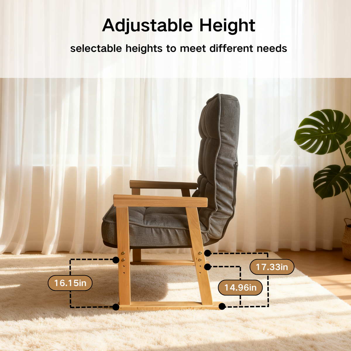 Modern Adjustable Lounge Chair