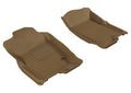 3D MAXpider 2006-2010 Ford Explorer Kagu 1st Row Floormat - Tan L1FR03511502