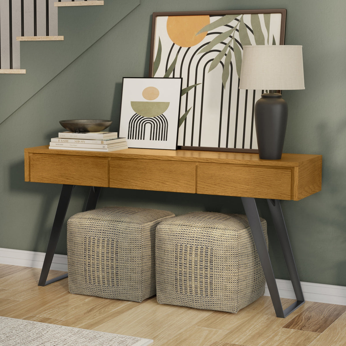 Lowry 60 Inch Wide Console Sofa Table