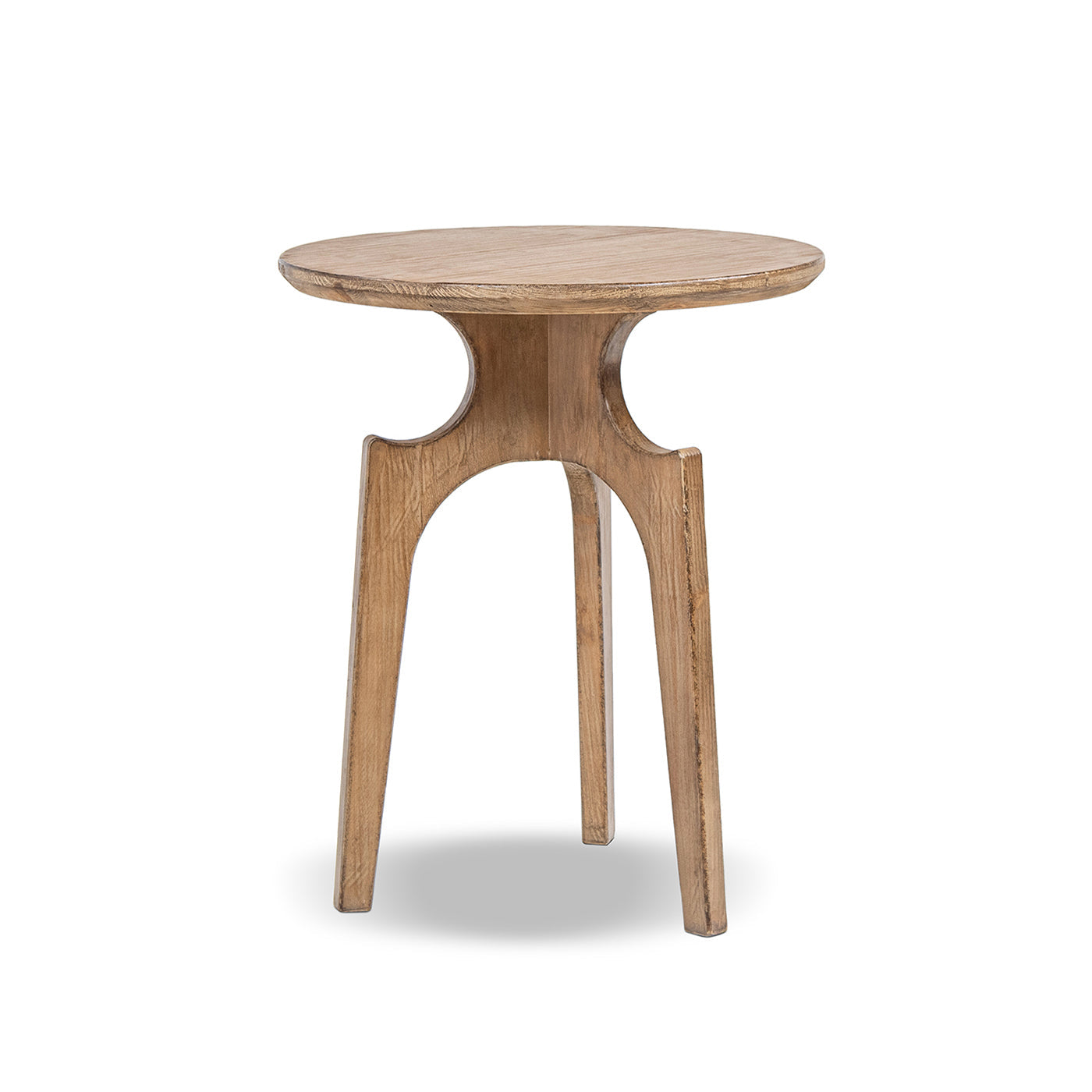 Carmel 22" Round Reclaimed Pine Side Table