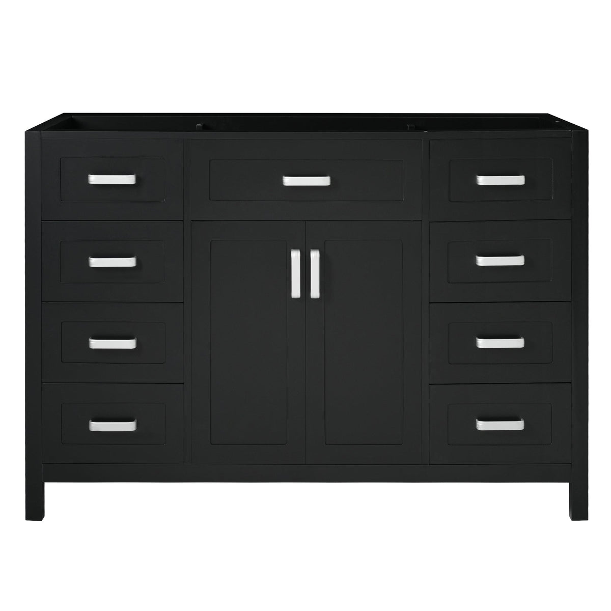 47" Bathroom Vanity without Sink, Cabinet Only