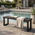 Outdoor Acacia Wood Dining Bench
