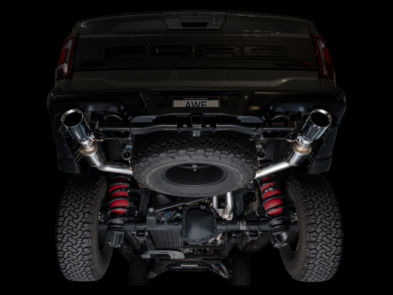 AWE Tuning AWE Gen 3 Raptor R SwitchPath Exhaust  - Chrome Silver Tips 3025-32852