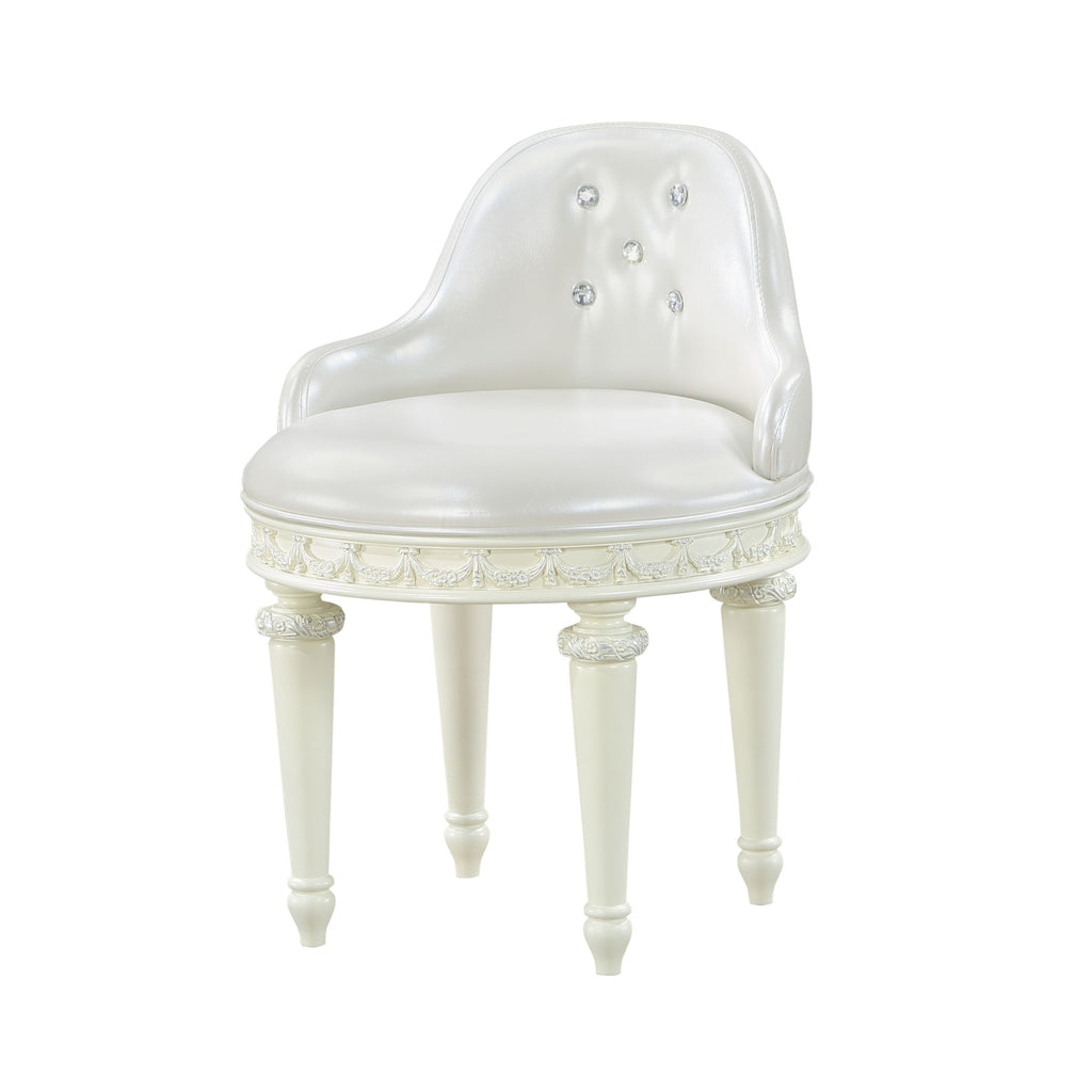 Dorothy Round Armless Chair