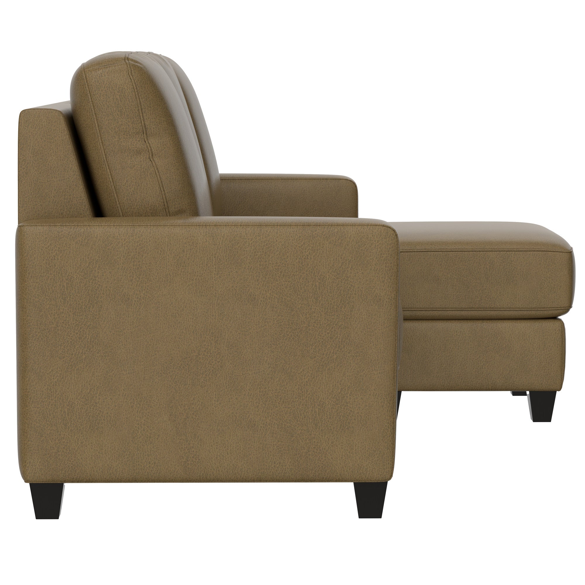 Brown 2-Piece Sofa with Chaise