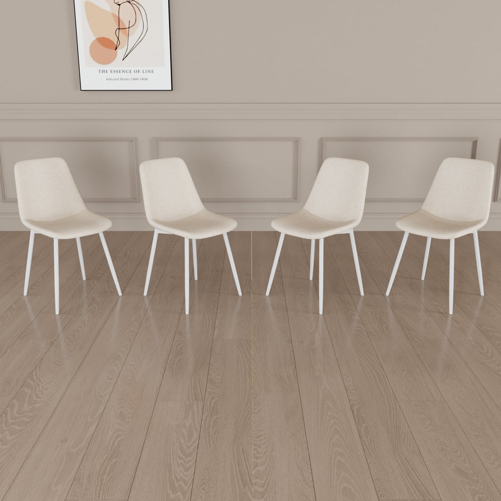 Set of 4 Modern Kitchen Dining Chairs