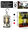 Camping Light, Ambient Light, Flame Camping Lamp, Tent Retro Hurricane Lamp