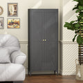 Metal Adjustable 2 Doors Storage Cabinet