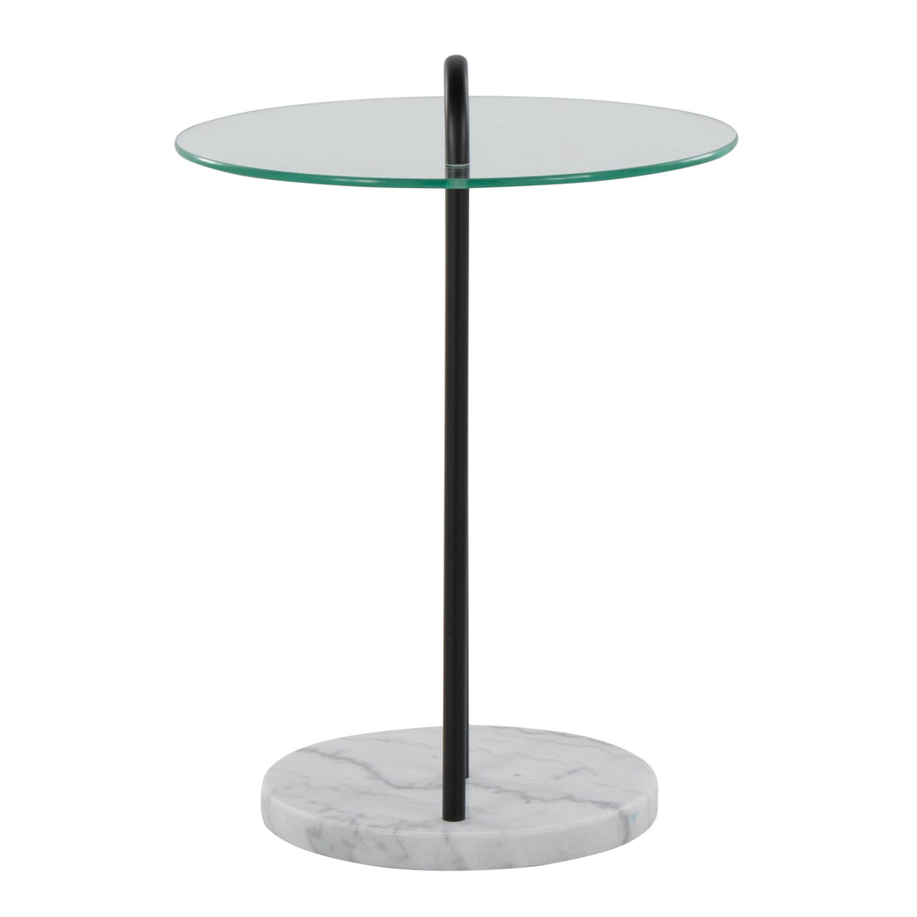 Claire Contemporary Glam Side Table