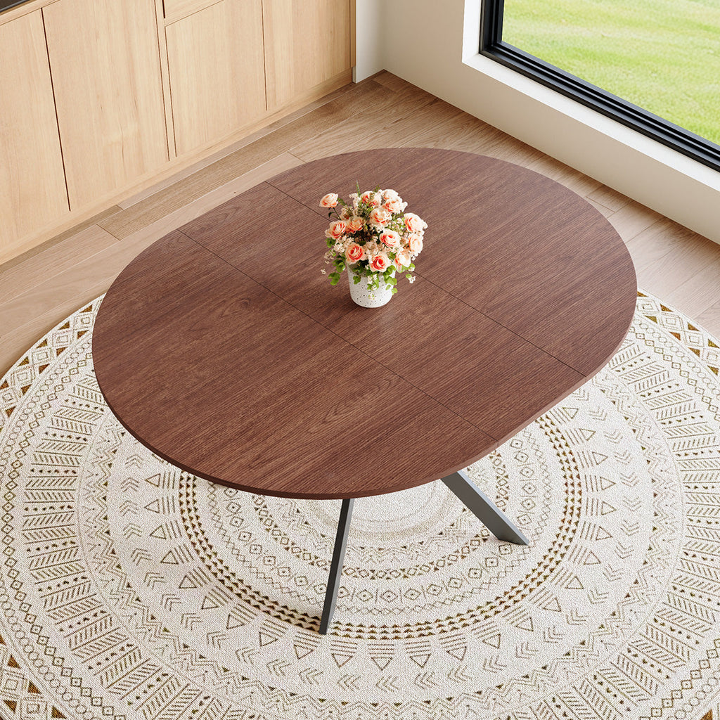 Extendable Round Dining Table (43" to 54")