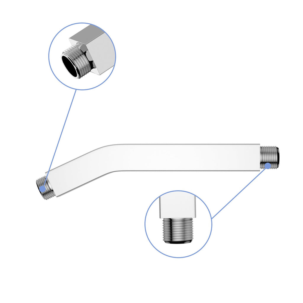 6" Shower Arm with Flange