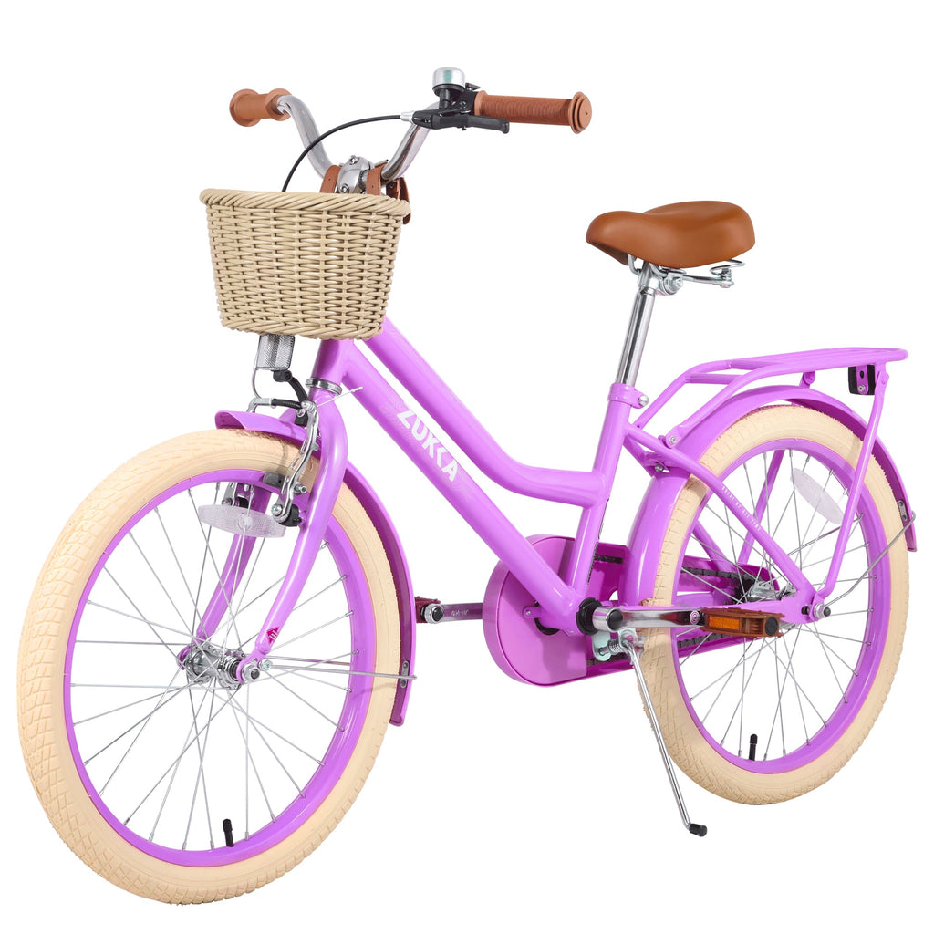 Girls Bike with Basket for Ages 7-10