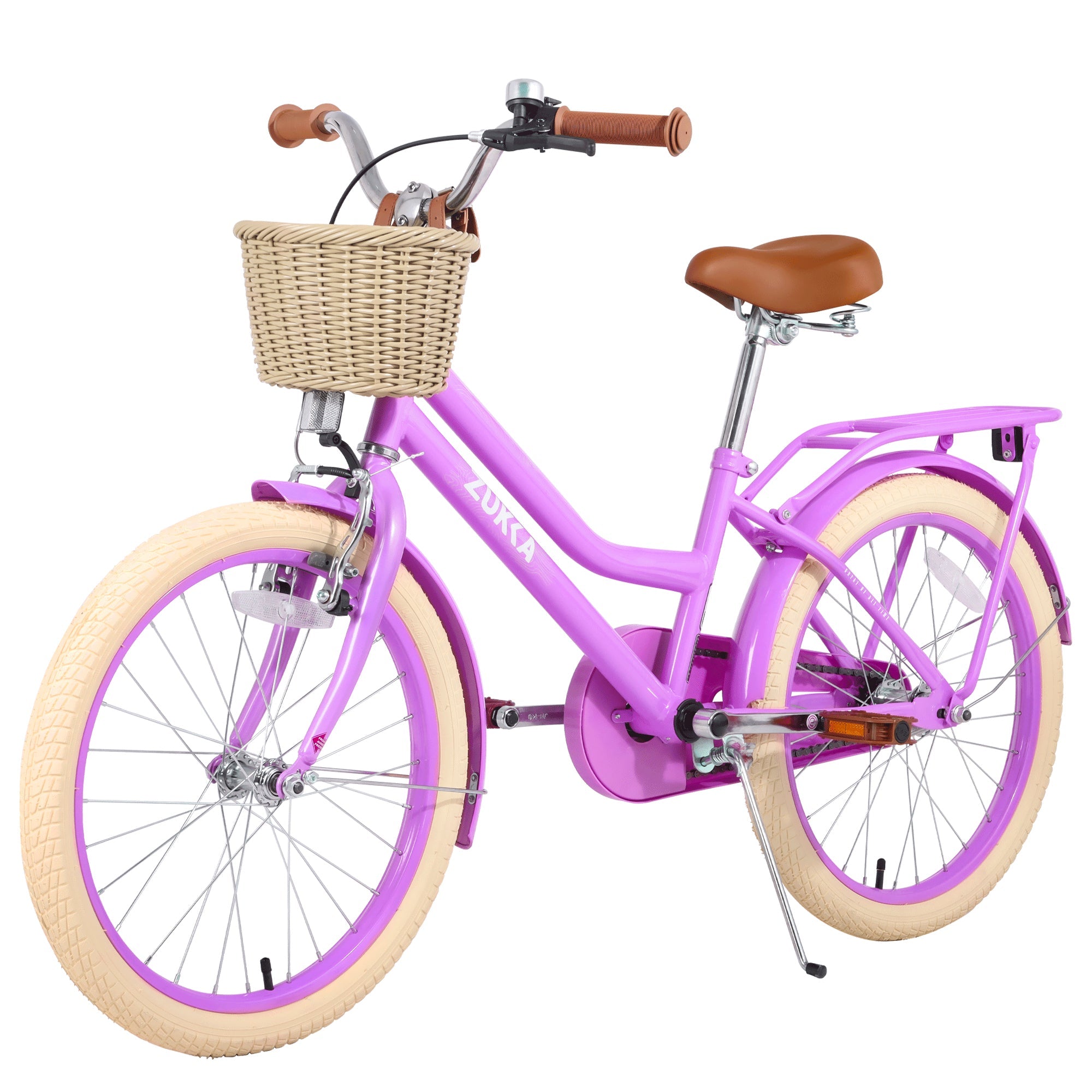 Girls Bike with Basket for Ages 7-10