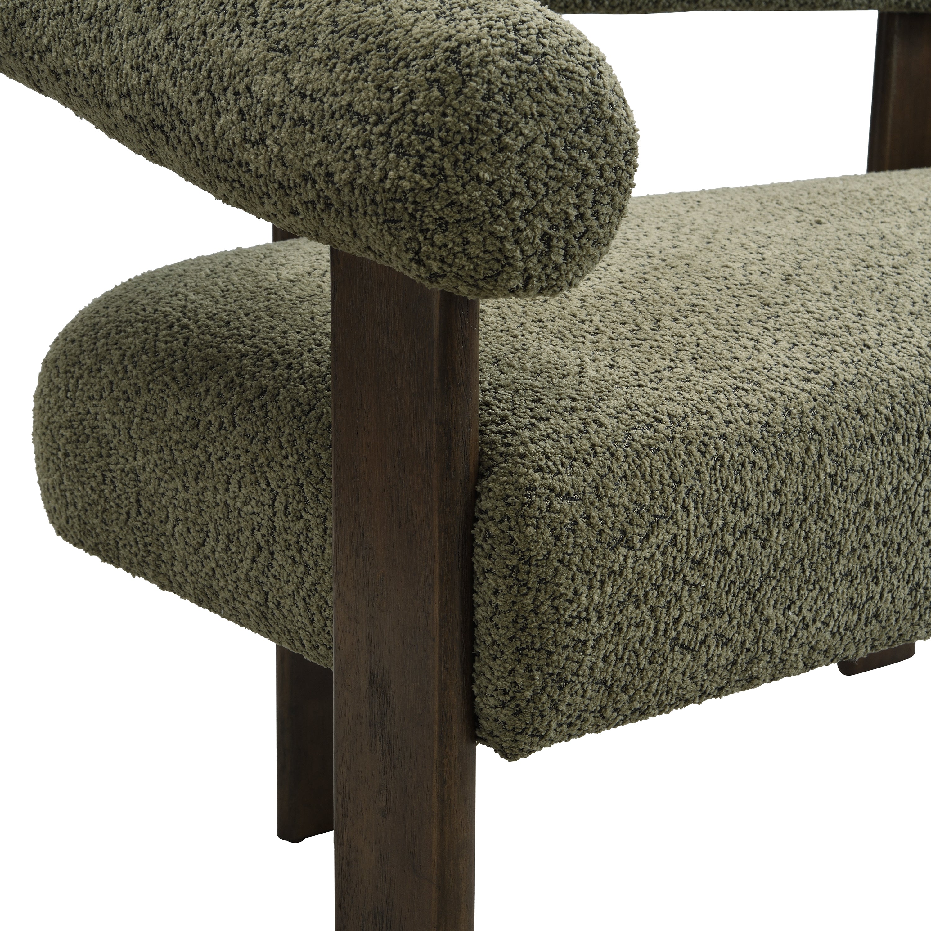Round Armrest Loveseat