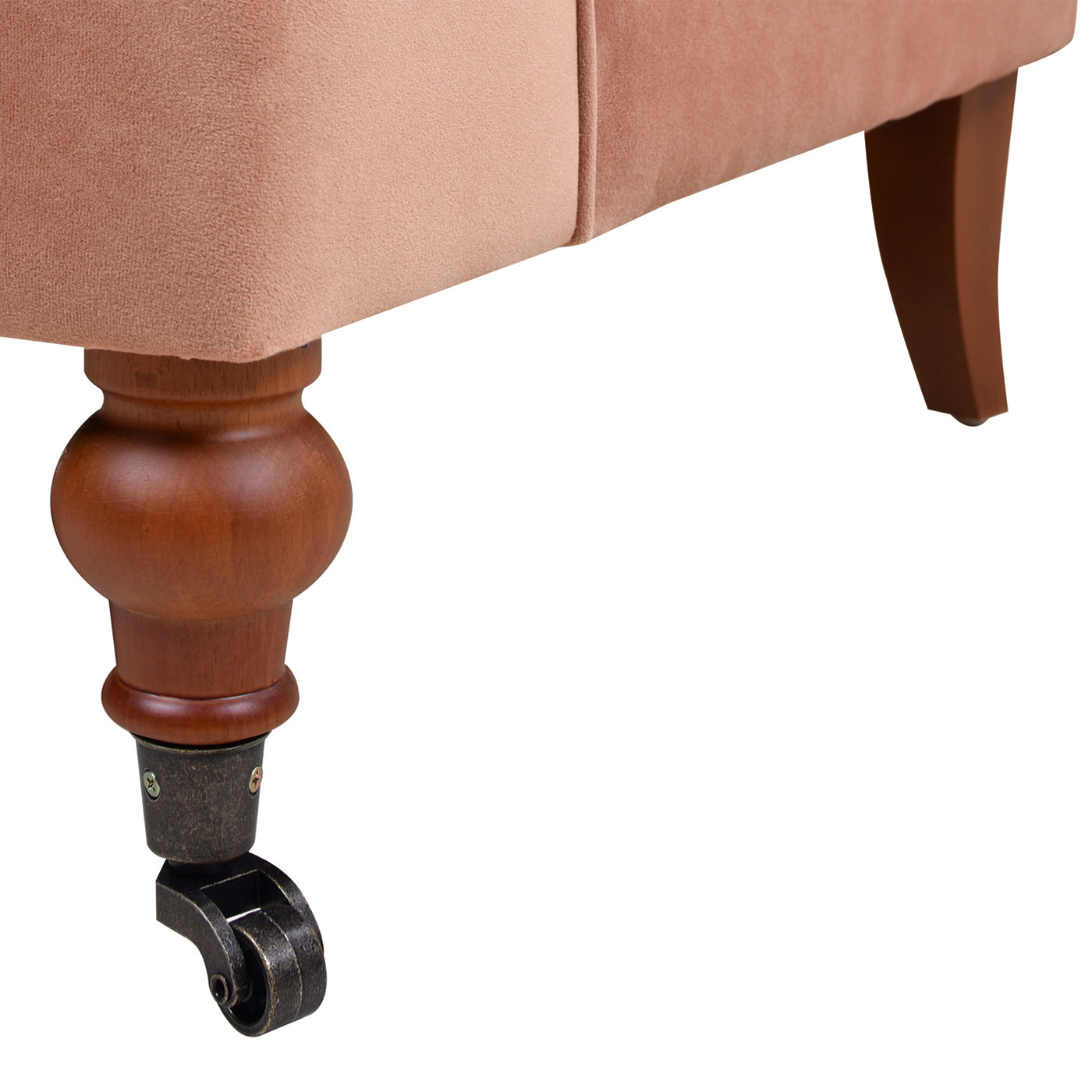 Alana 38" Lawson Accent Arm Chair - Peach