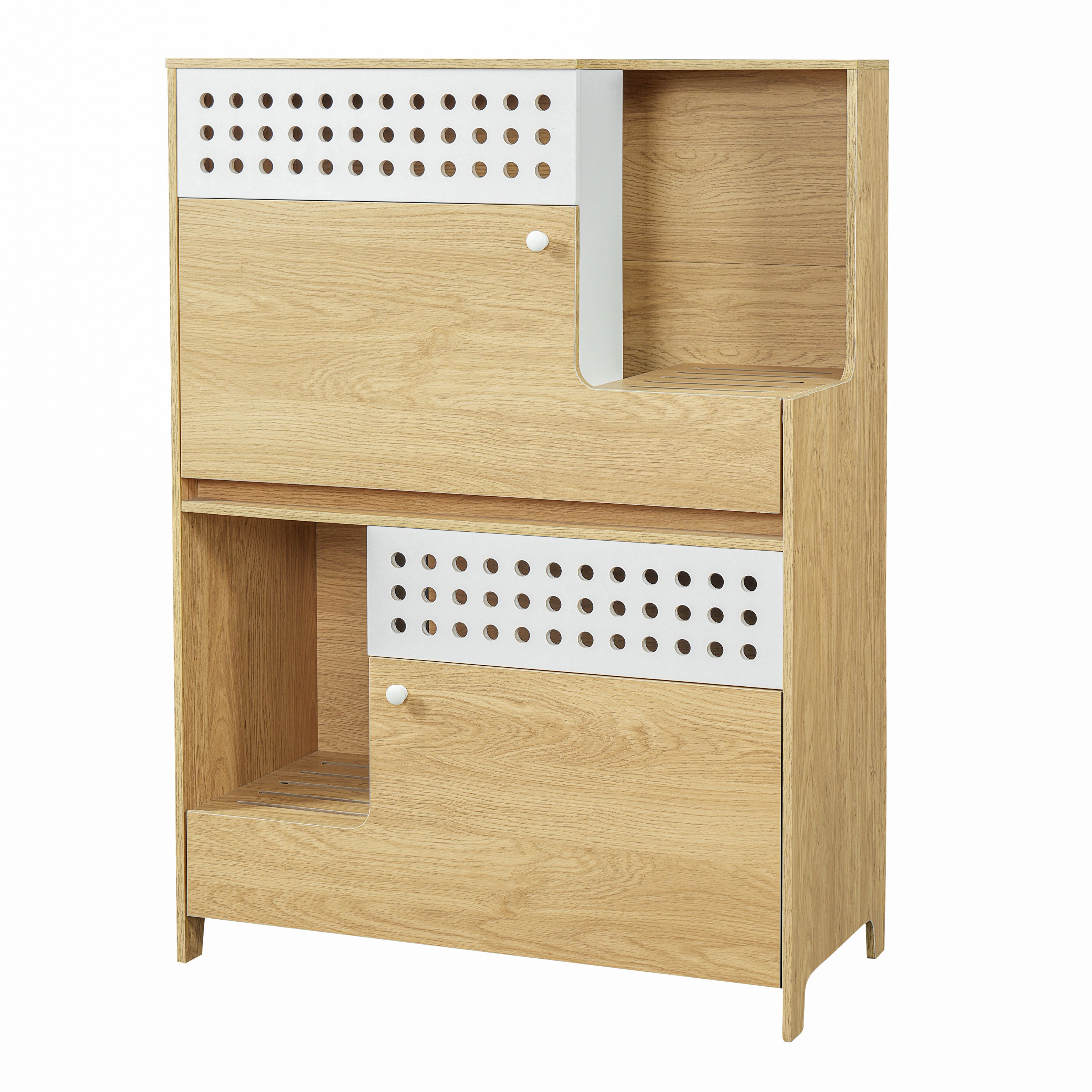 2-Piece Modern 2 IN 1 Cat Furniture Set