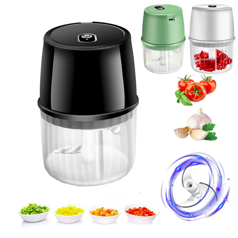 Mini Electric Garlic Chopper & Food Processor, 250ml