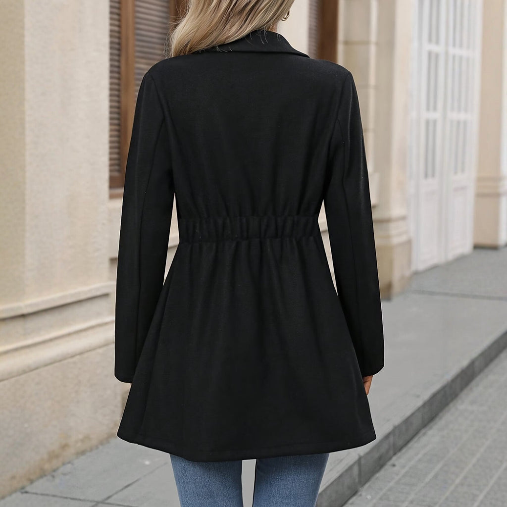 Double-breasted Slim-fit Blazer For Women