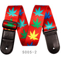Colorful Heat-transfer Printed Universal Bakelite Guitar Strap