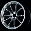 Advan RZ-DF2 19x10.5 / +45 Offset / 5x114.3 / 73mm Bore / Diamond Cut and Hyper Platinum Black YAF9L45EDHPB