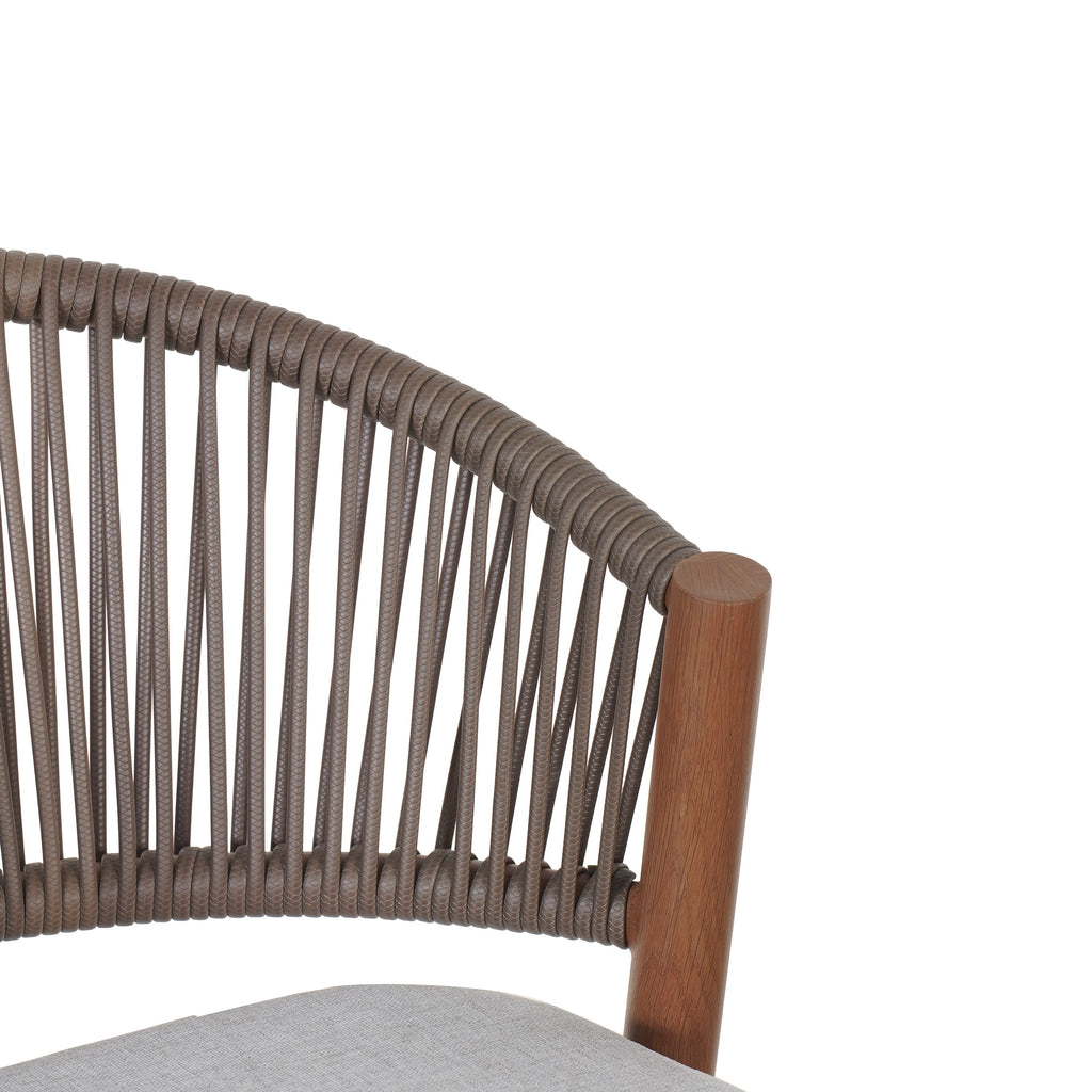 Outdoor 30.25" Seat Height Aluminum Frame Barstools
