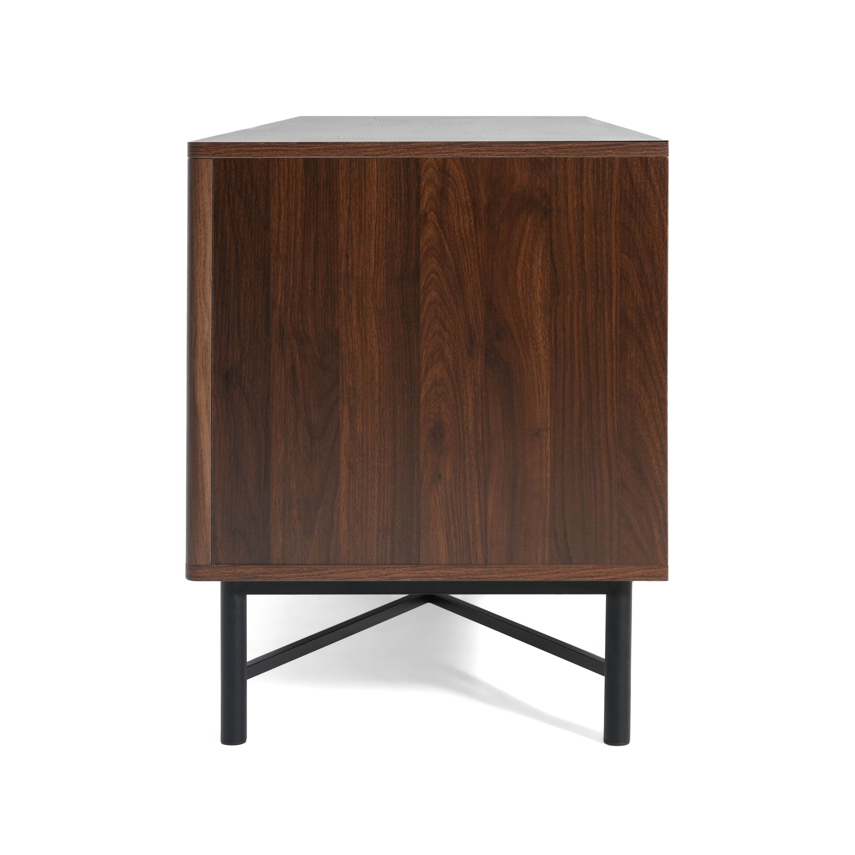 Functional 4-Door TV Cabinet