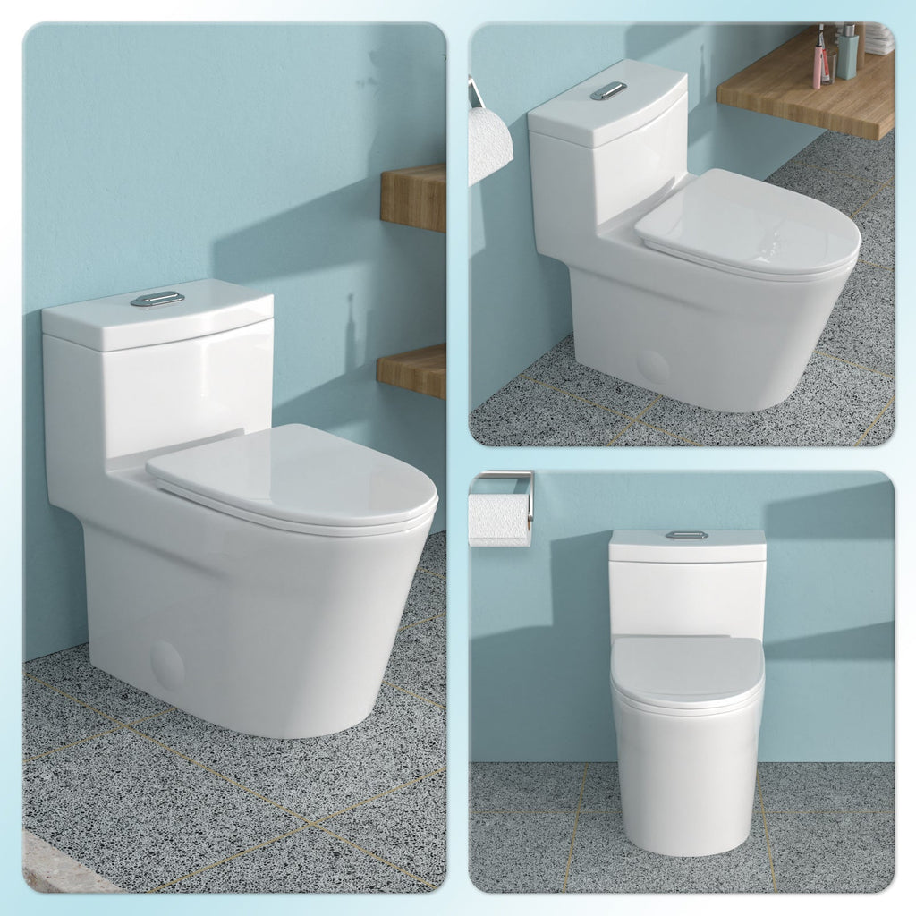 Ceramic One Piece Toilet for Bathroom
