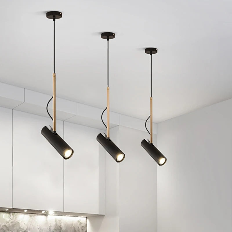 Sleek  Modern  Minimalist Swivel Spotlight