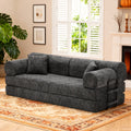 Convertible Sleeper Sofa Bed - Speckled Black
