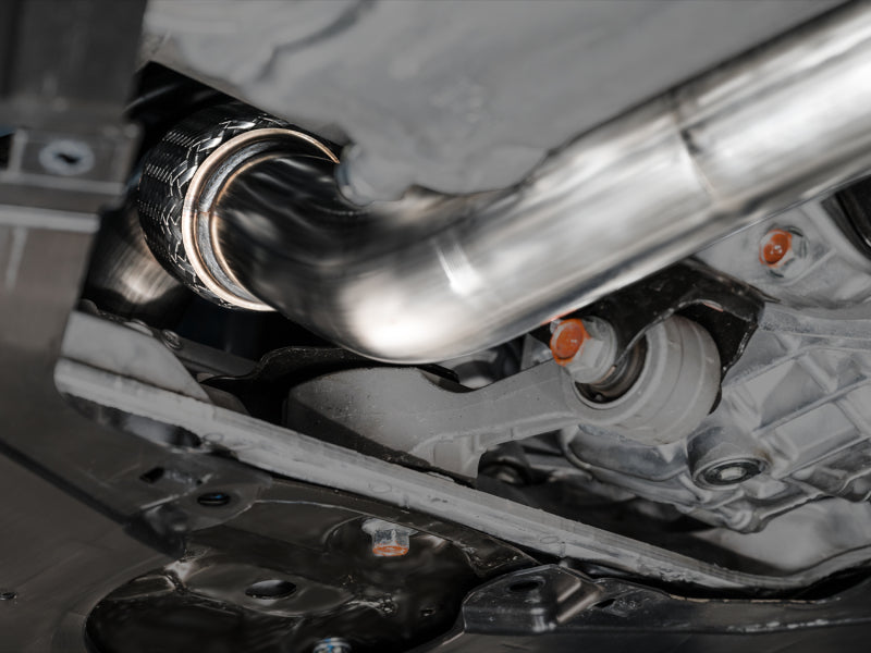 AWE Tuning 2024 Acura Integra Type S DE5 FWD Track Edition Exhaust w/ Triple Diamond Black Tips 3020-53335