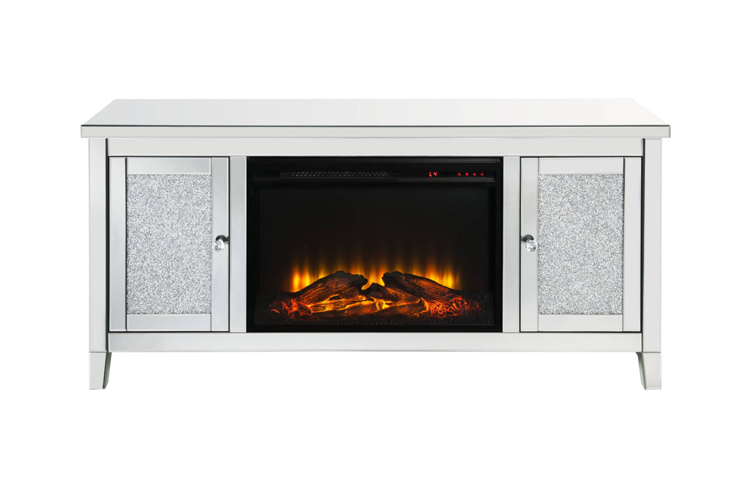 Noralie TV Stand with Electric Fireplace