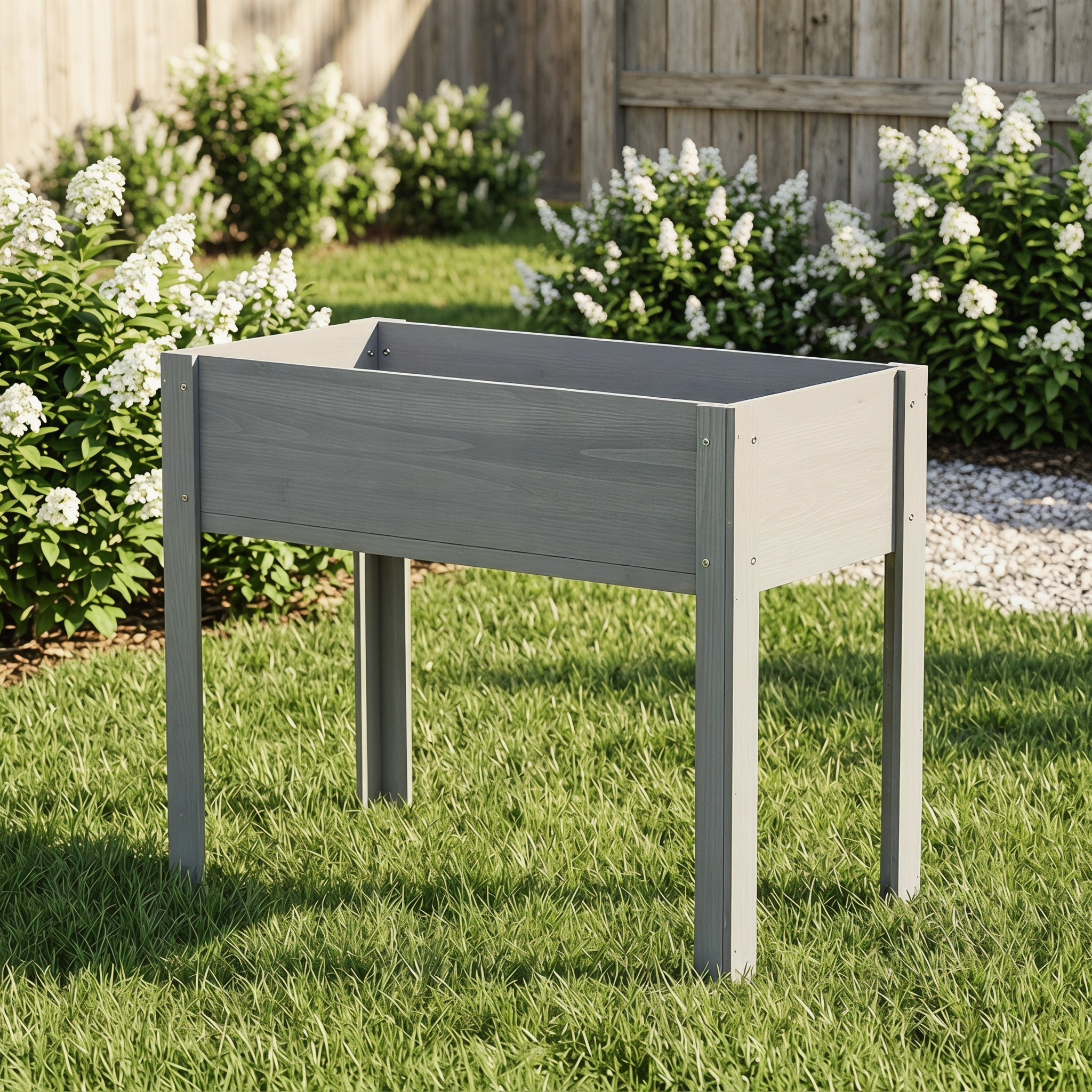 40-Inch Raised Garden Bed with Legs