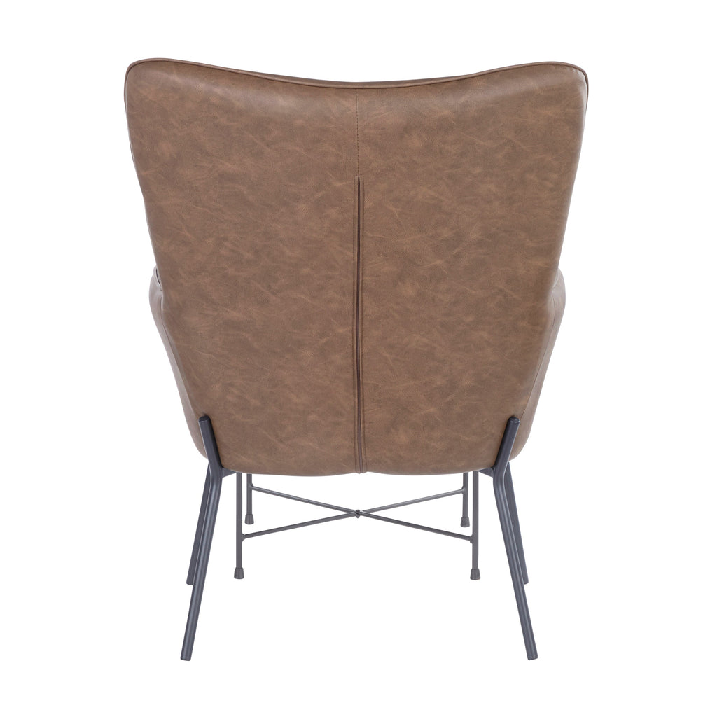 Izzy Lounge Chair and Ottoman Set