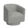 Gray Swivel Accent Chair
