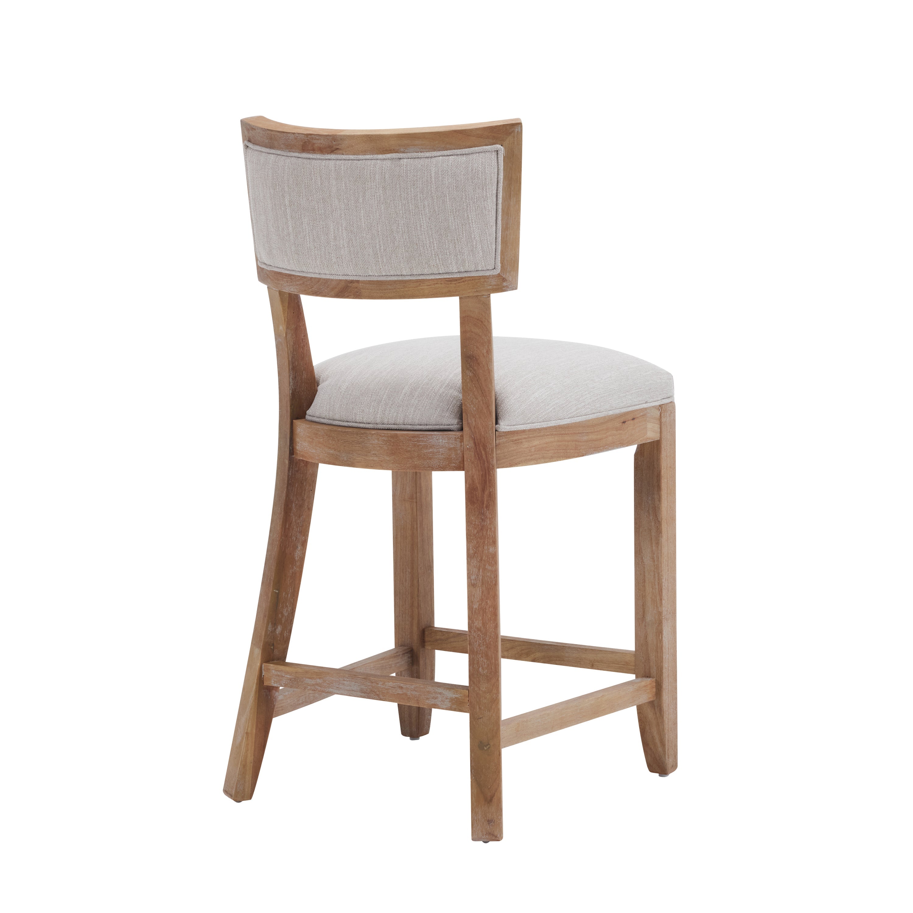 Upholstered Counter Height Bar Stools Set of 2