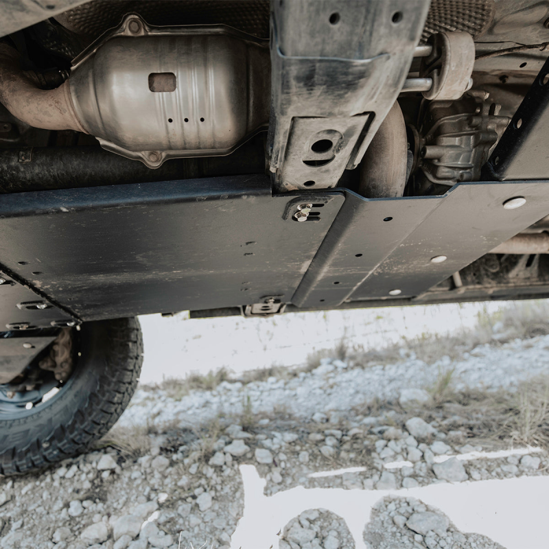 Cali Raised LED Cali Raised 10-24 Toyota 4Runner Transfer Skid Plate - Steel / Raw CR3805