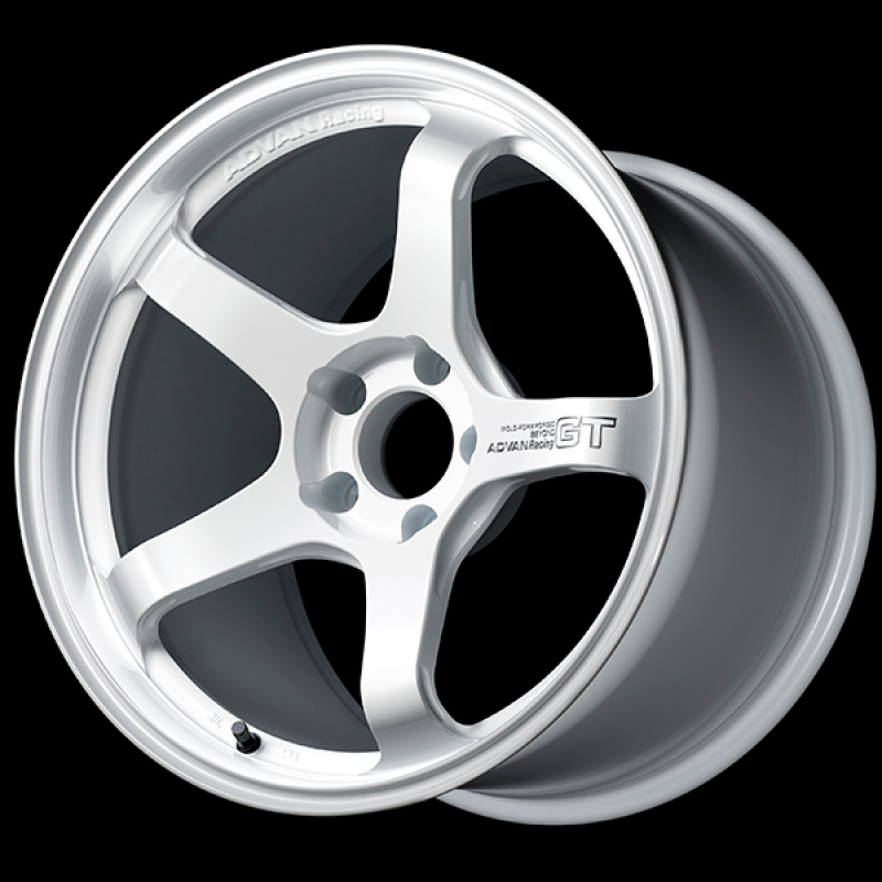Advan GT Beyond 17X8.5 / +45 Offset / 5x100 BC / +45mm Bore / Racing White YAQB7H45DW
