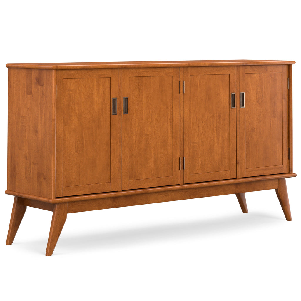 Draper Mid Century 4 Door Sideboard Buffet