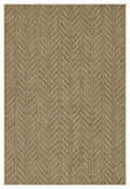 Earth GC_NTL1013 Jute/Mocha 5 ft. 3 in. x 7 ft. 3 in. Area Rug