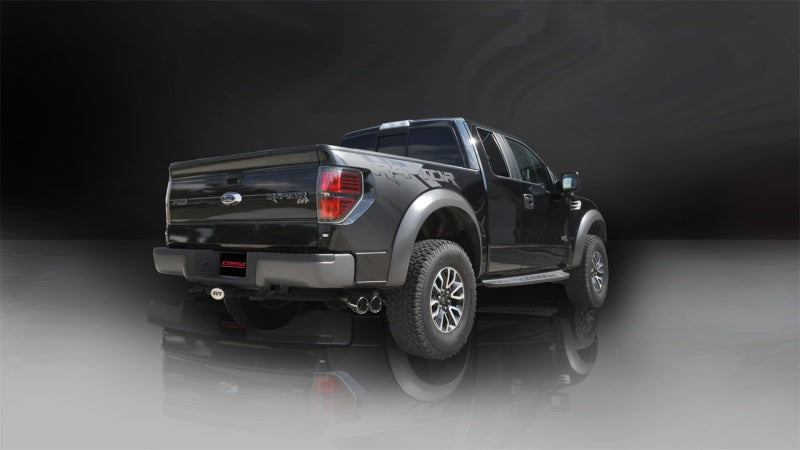 Corsa Performance 11-14 Ford F-150 Raptor 6.2L V8 133" Wheelbase Xtreme Cat-Back