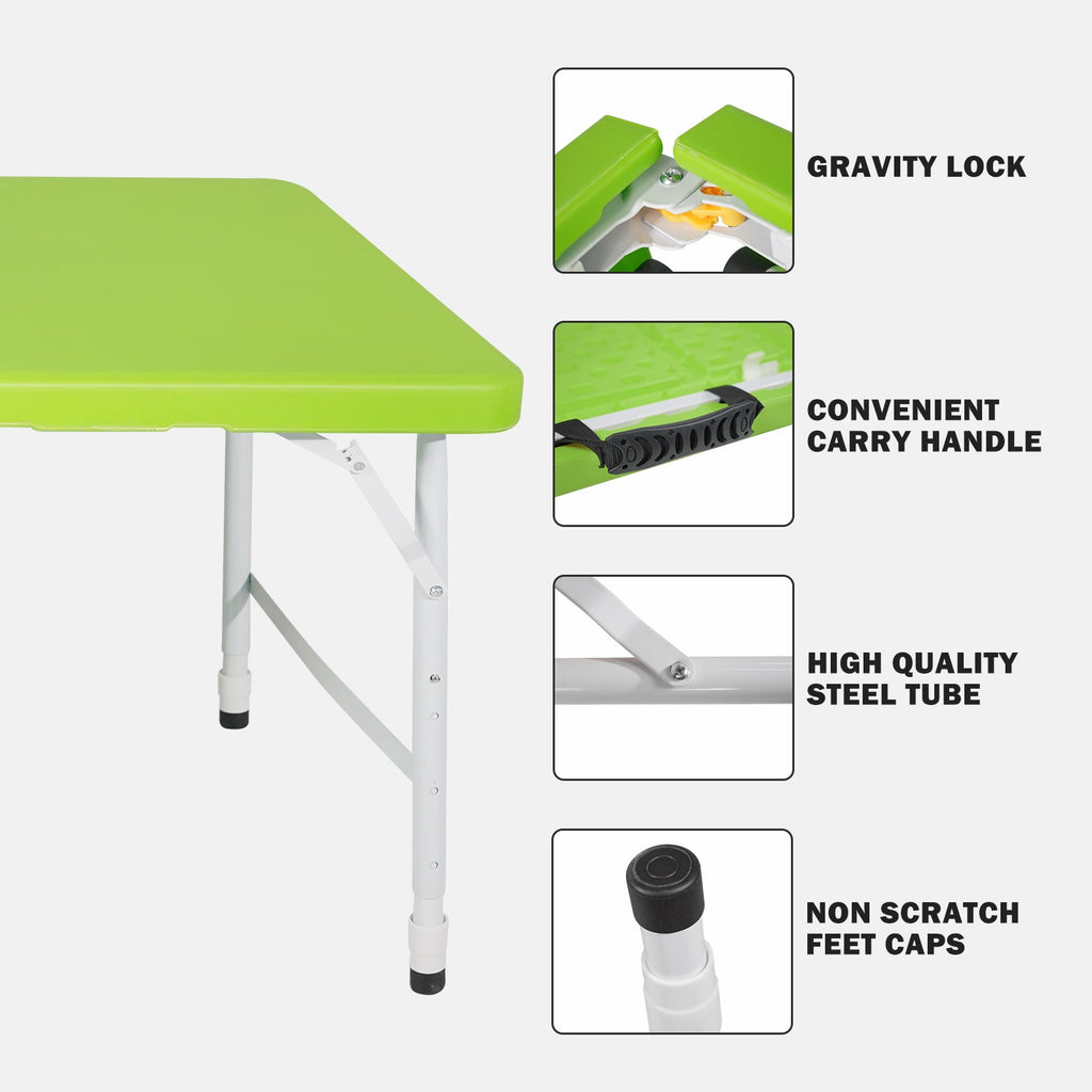 4ft Outdoor Folding Table