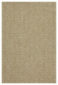 Earth GC_NTL1014 Jute/White Indoor/Outdoor Area Rug